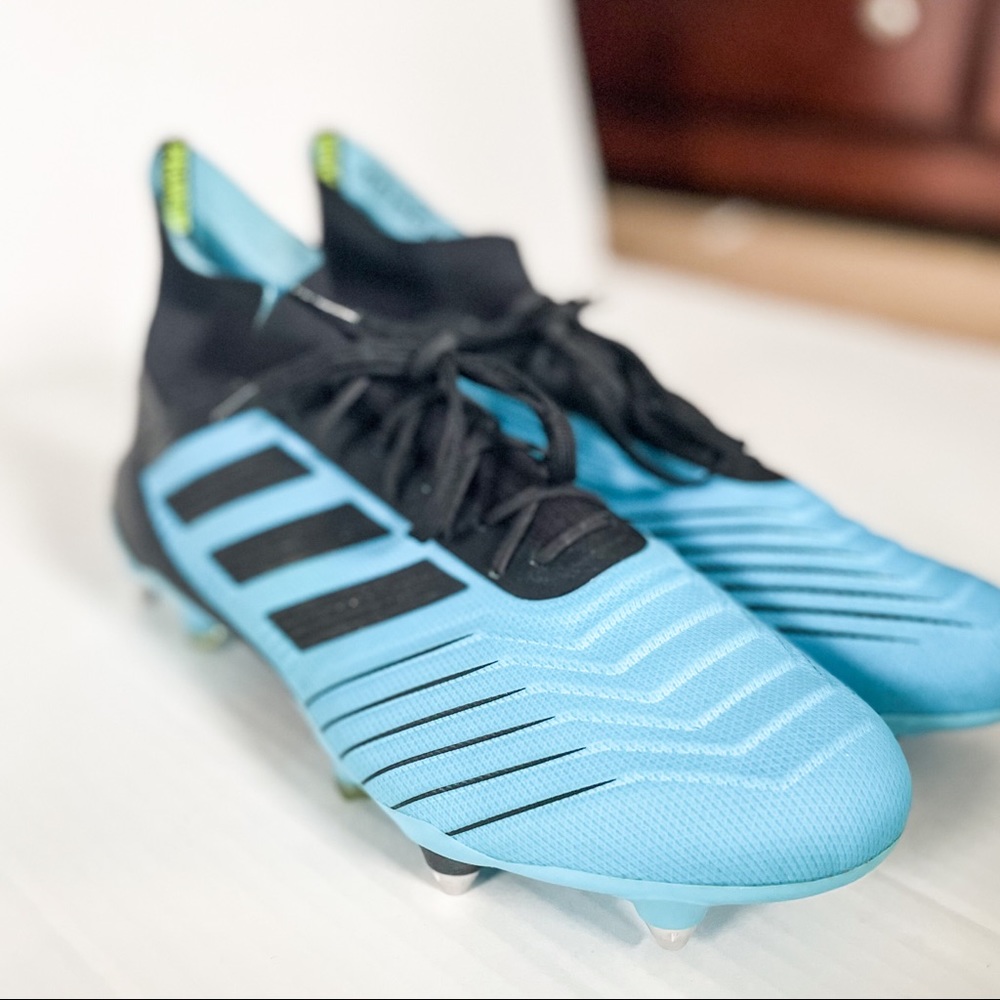 🔥Adidas Predator 19.1 Soft Ground Soccer Cleats